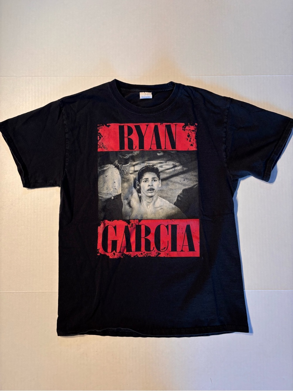 Port & Company Ryan Garcia VS Jose Lopez Boxing Match Promo T-shirt Sz Medium